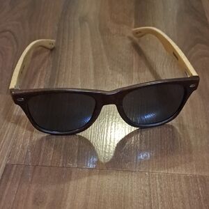 Ripzone Stylish Brown Wooden Sunglasses